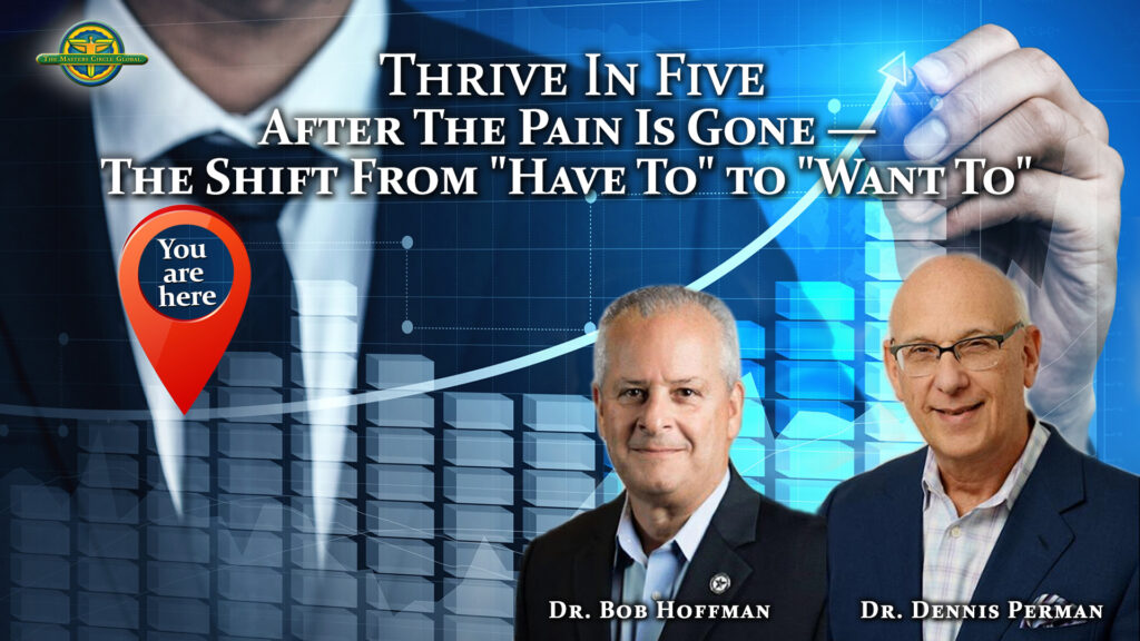 Chiropractic Practice: After The Pain Is Gone — The Shift From "Have To" to "Want To"