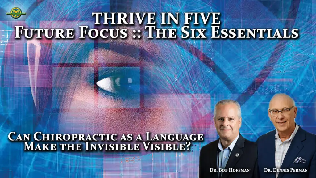 Chiropractic Practice: Can Chiropractic as a Language Make the Invisible Visible?