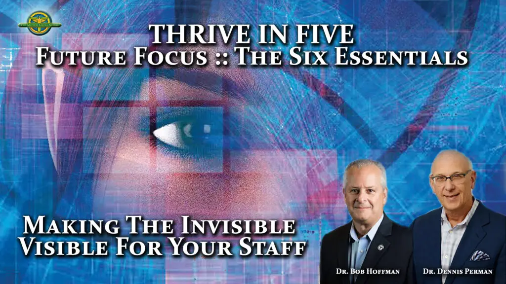 Chiropractic Coaching: Making The Invisible Visible For Your Staff