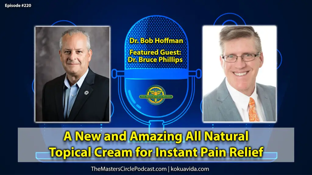 A New and Amazing All Natural Topical Cream for Instant Pain Relief